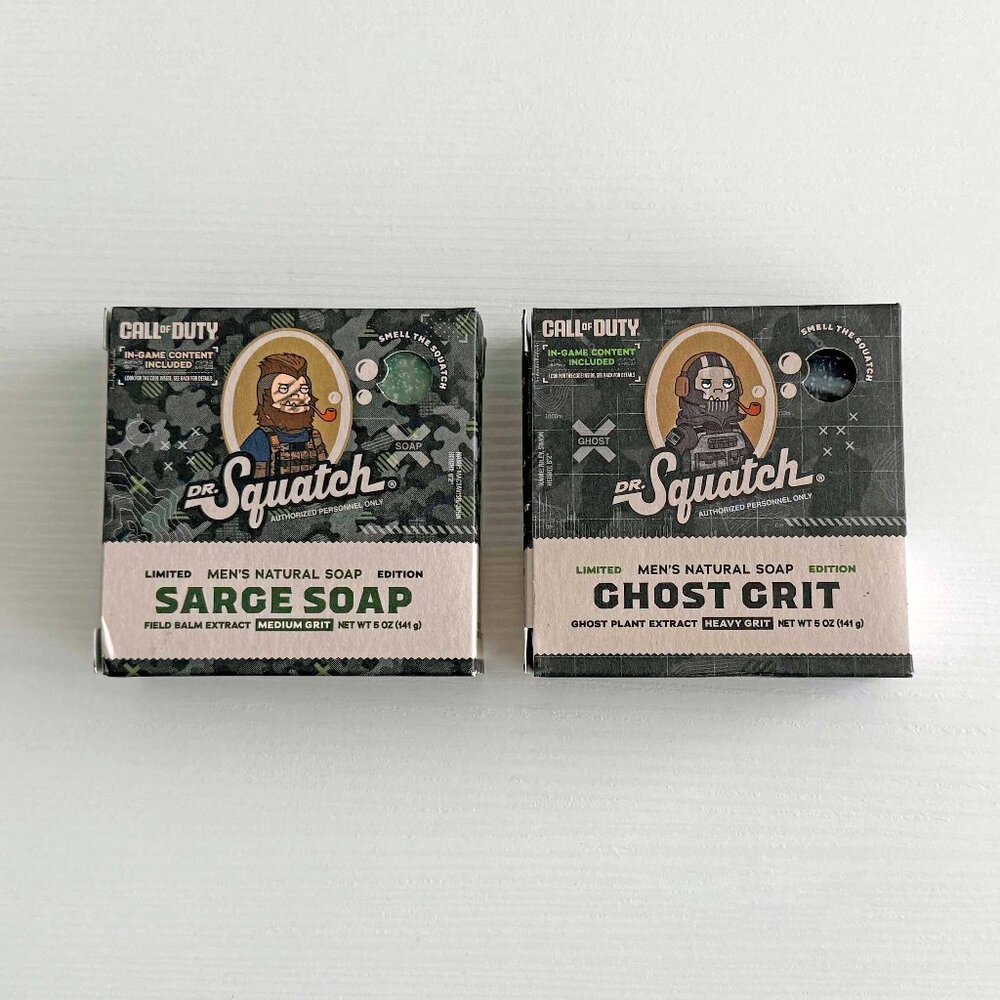 Dr. Squatch Limited Edition Soap - Call of Duty